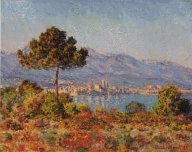 Claude Monet Antibes Seen from the Notre Dame Plateau China oil painting art